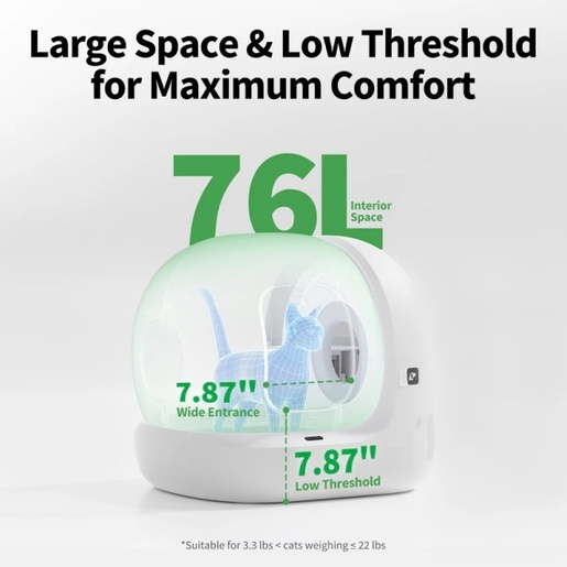 Petkit Pura MAX 2 - samočisteći pametni WC za mačke