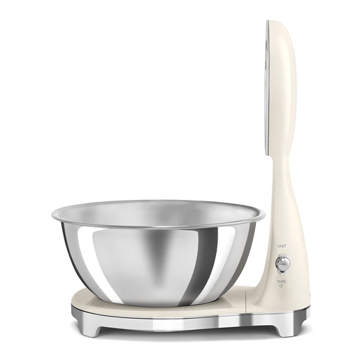 Smeg kuhinjska vaga KSF01CRWW, bež