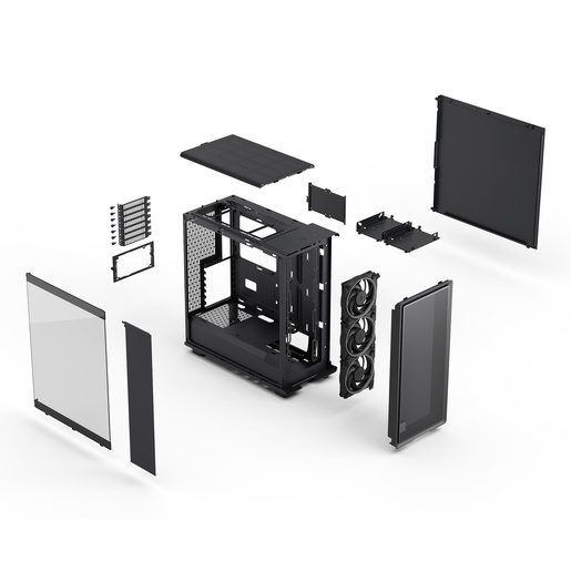 Kućište Fractal Design Epoch TG RGB, crno