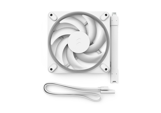 Ventilator za kućište Fractal Design Momentum 12 RGB PWM, 120 mm, bijeli