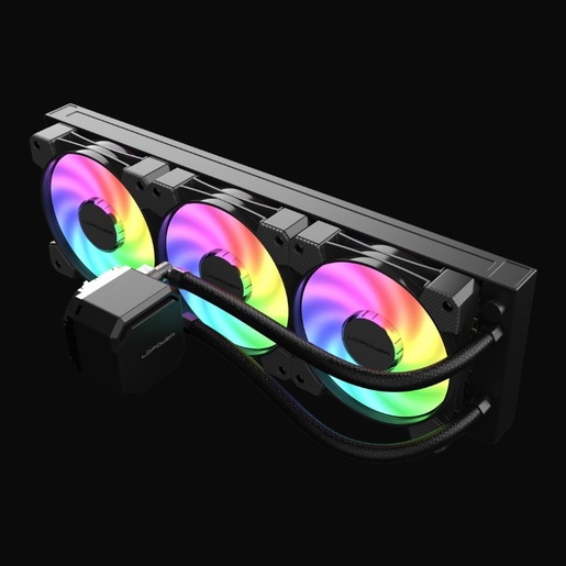 Vodeno hlađenje LC-Power LC-CC-360-B-ARGB JetFlow 360mm PWM Intel LGA 115x/1200/1366/1700/1851/2011/2011-3/2066 AMD AM2/AM3/AM4/AM5/FM1/FM2/FM3