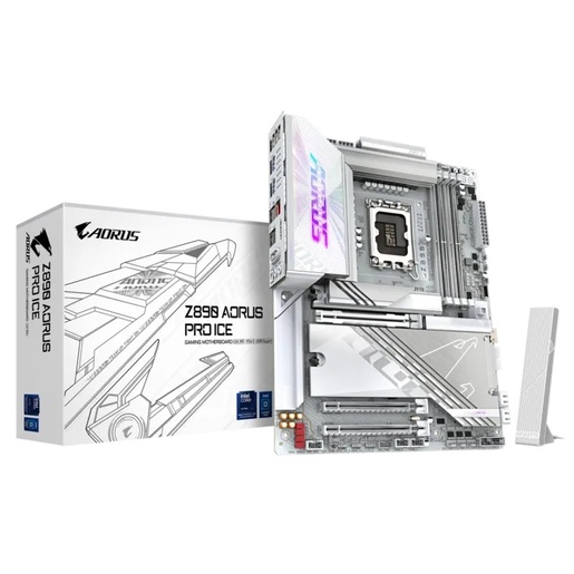 Matična ploča Gigabyte Z890 AORUS PRO ICE, LGA1851, Intel Z890, DDR5, ATX