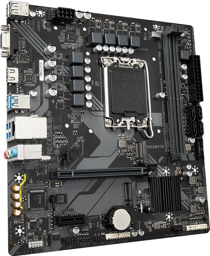 Matična ploča Gigabyte B760M H, LGA1700, Intel B760, DDR4, mATX