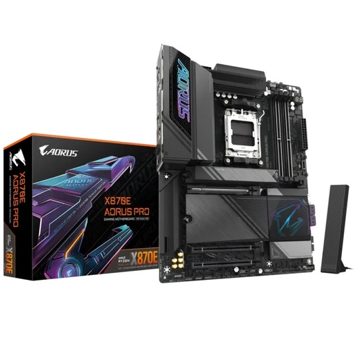Matična ploča Gigabyte X870E AORUS PRO, AM5, AMD X870E, DDR5, ATX