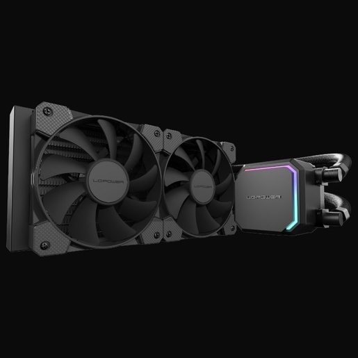 Vodeno hlađenje LC-Power LC-CC-240-B JetFlow 240mm PWM Intel LGA 115x/1200/1366/1700/1851/2011/2011-3/2066 AMD AM2/AM3/AM4/AM5/FM1/FM2/FM3