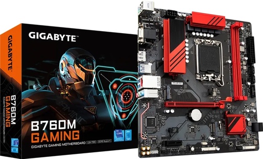 Matična ploča Gigabyte B760M GAMING, LGA1700, Intel B760, DDR4, mATX