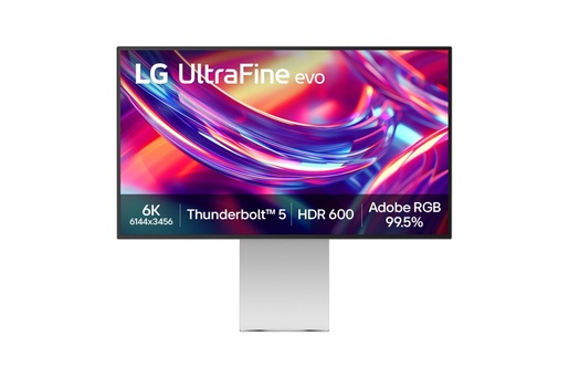 LG 32U990A, 32" 6K IPS Black, 60Hz, 5ms, 1x HDMI, 1x DisplayPort, 1x Thunderbolt 5 In, 1x Thunderbolt 5 Out, 1x USB-C Up, 2x USB-C Down, zvučnici, monitor