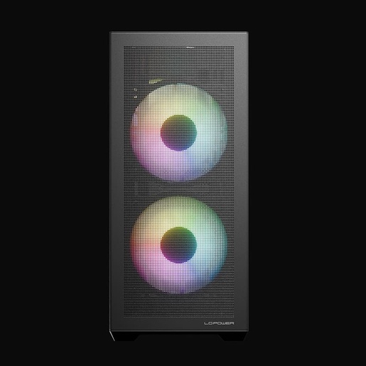 Kućište LC-Power 717B Meshwork_L Dark, crno