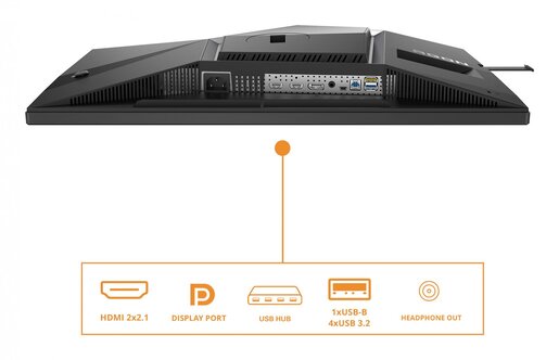 AOC AGON CS24A, 24.1" FHD TN, 610Hz, 0.5ms, 2x HDMI 2.1, 1x DisplayPort 1.4, monitor