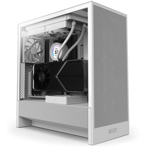 Kućište NZXT H5 Flow 2024, bijelo