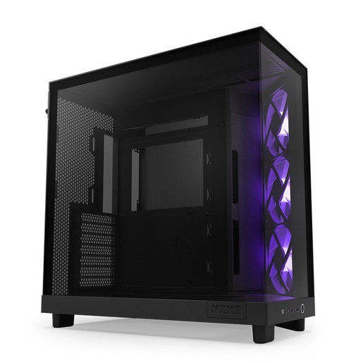 Kućište NZXT H6 Flow RGB, crno