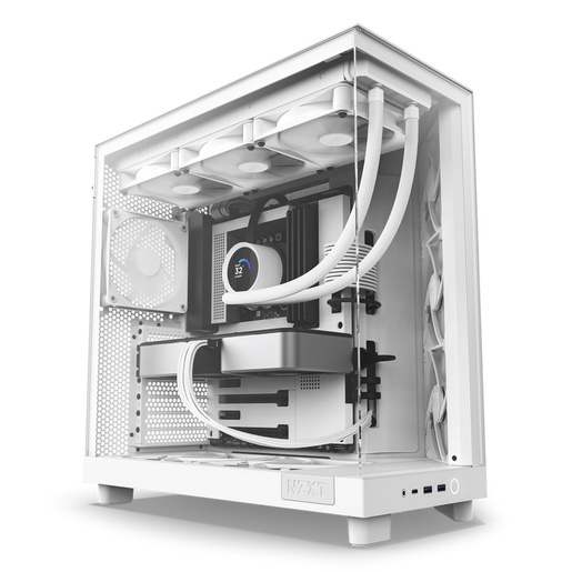 Kućište NZXT H6 Flow, bijelo