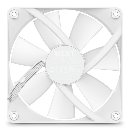 Ventilator za kućište NZXT F120 RGB Core PWM, 120 mm, bijeli