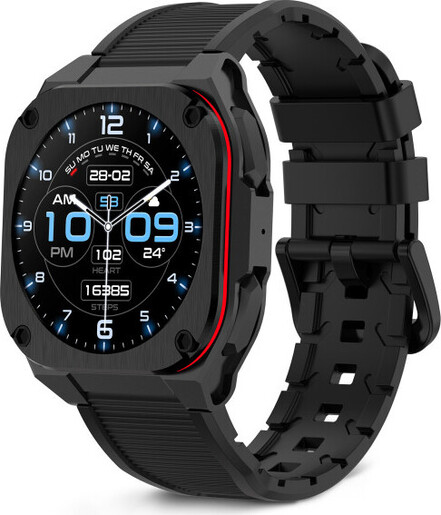 KSIX Zenthium, pametni sat, crni