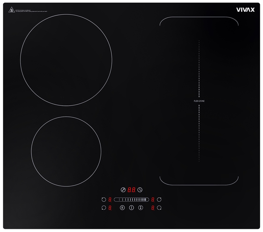 VIVAX HOME set PEAK LINE pećnica BO-808BFD G + ugradbena ploča BH-04MFZIN