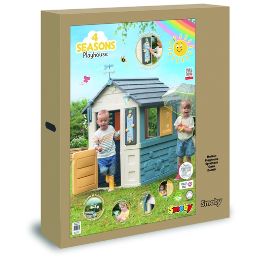 SMOBY kućica 4 Seasons, 102.7 x 121.8 x 143.4 cm 810731
