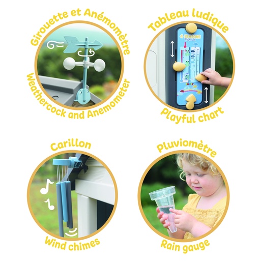 SMOBY kućica 4 Seasons, 102.7 x 121.8 x 143.4 cm 810731