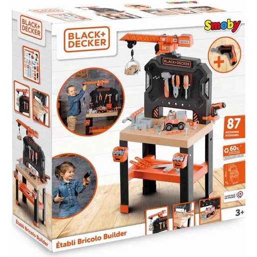 SMOBY radionica Black & Decker s kranom 360741