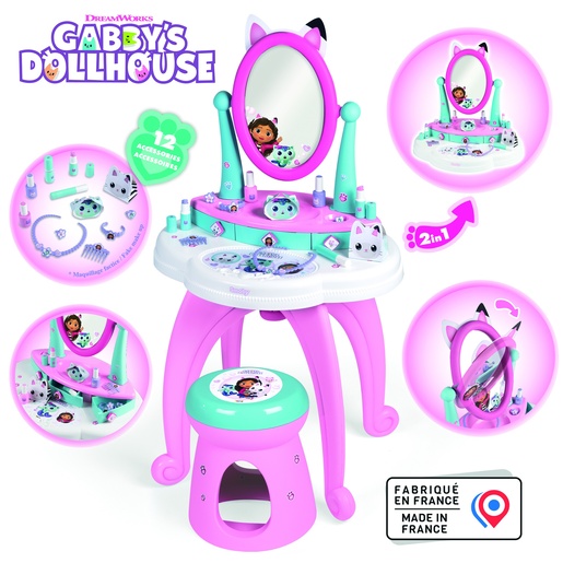 SMOBY stol za uljepšavanje Gabby 2 u 1 320254