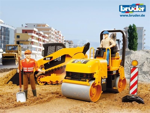 BRUDER valjak Cat 02433