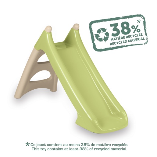 SMOBY tobogan XS zeleni, spust 90 cm 125 x 50 x 75 cm 820629