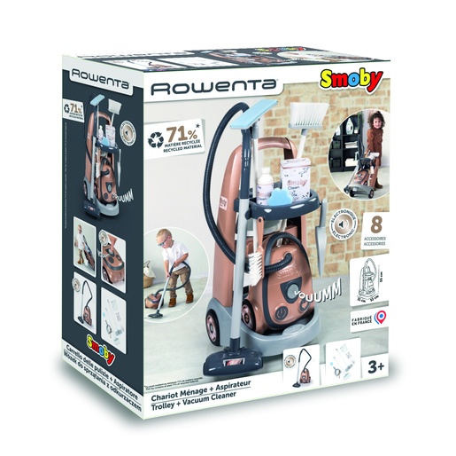 SMOBY kolica za čišćenje sa usisavačem 330325