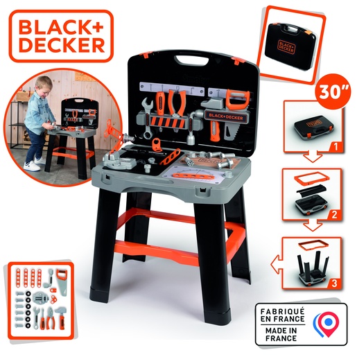 SMOBY radionica Bricolo Black & Decker 360734