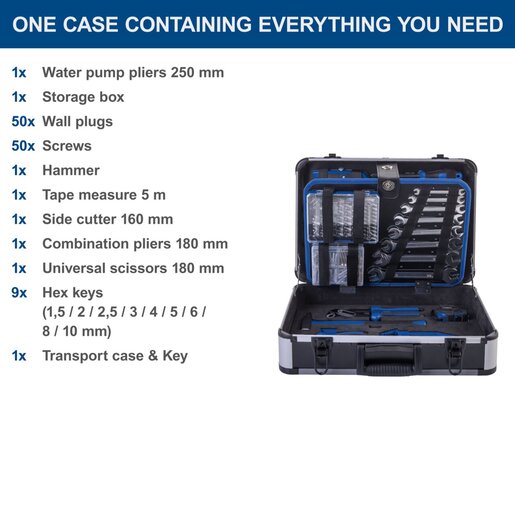 SCHEPPACH set od 235 alata + kutija TB220