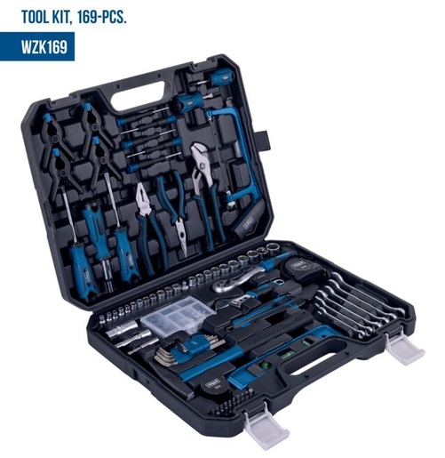 SCHEPPACH set od 169 alata + kutija WZK169