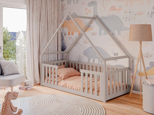 Drveni dječji krevet Bee - kašmir - 180x80 cm
