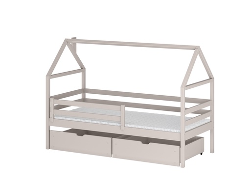 Drveni dječji krevet Aron s ladicom - kašmir - 190x90 cm