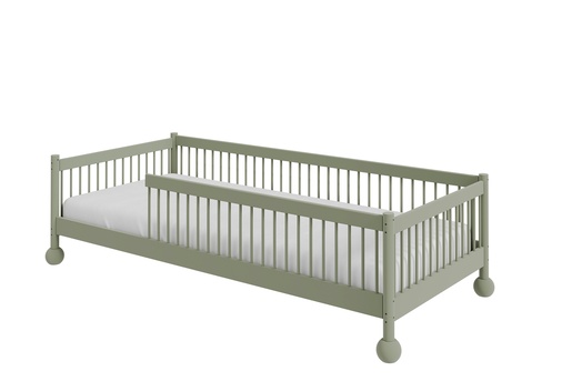 Drveni dječji krevet Star - olive - 180x80 cm