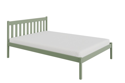 Drveni dječji krevet King - 200x140 cm - olive