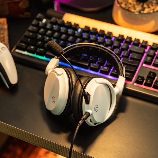 Audio Technica ATH-GL3WH, Over-Ear, gaming slušalice, bijele