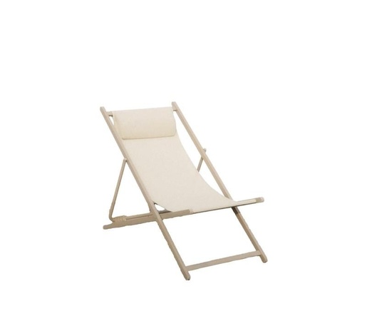 Green Bay stolica za plažu s jastukom Chilla,  4 položaja