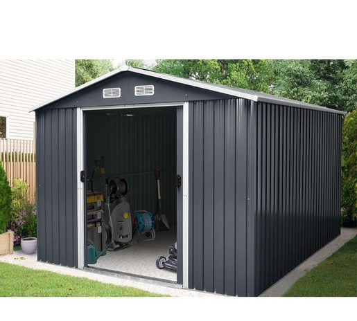 Montažna metalna vrtna kućica 9 m², 303 x 301 x 214 cm