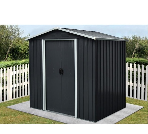 Montažna metalna vrtna kućica 2.5 m², 131 x 194 x 184 cm