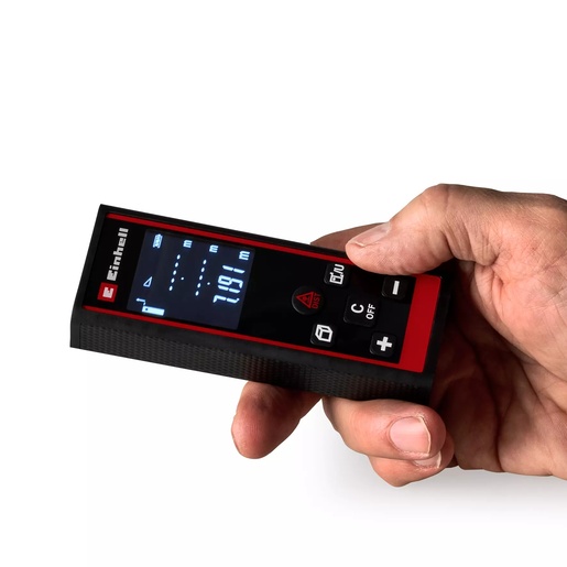 EINHELL digitalni laserski daljinomjer TC-LD 60 R, 1.5 V, 630 nm, maks. mjerni raspon 60 m