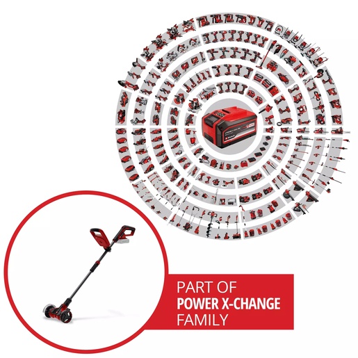 EINHELL akumulatorski uređaj za čišćenje fuga GE-CC 18/110 Li E-Solo, 18 V