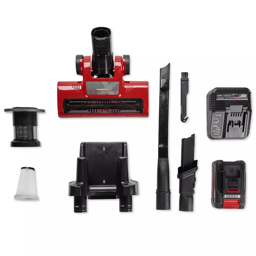 EINHELL akumulatorski štapni usisavač u setu TE-SV 18 Li, 18 V, baterija + punjač 4.0 Ah