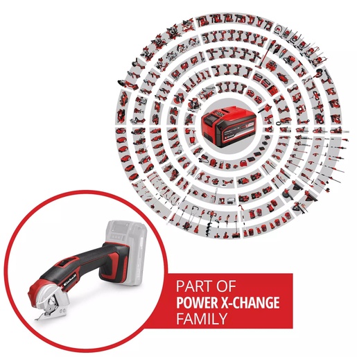 EINHELL akumulatorski višenamjenski rezač TE-UC 18/6 Li-Solo, 18 V, dubina rezanja 6 mm, list pile Ø 44 mm