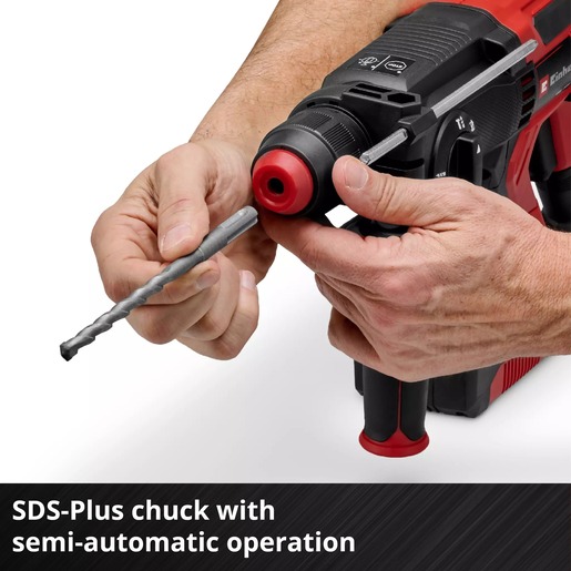 EINHELL akumulatorska čekić bušilica u setu TE-HD 18/20 Li (1x4,0 Ah), 18 V