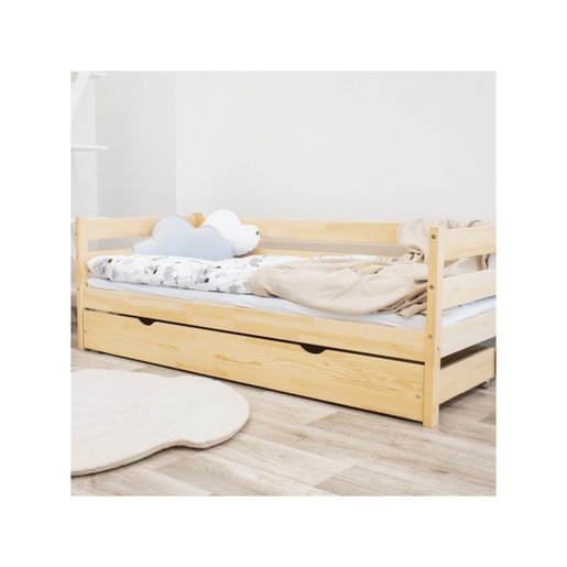 Drveni dječji krevet Karo Z - svijetlo drvo - 180x80 cm - Bez ladice