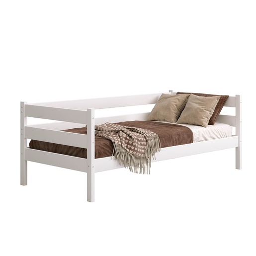 Drveni dječji krevet Karo Z - bijeli - 180x80 cm - S ladicom