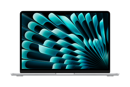 Apple MacBook Air, mdvc4cr/a, 15.3", M5, 10C GPU, 24GB RAM, 1TB SSD, Silver, laptop