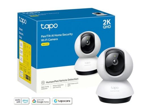 TP-Link Tapo C220, Pan/Tilt, AI, 2K QHD, Wi-Fi, unutarnja nadzorna kamera