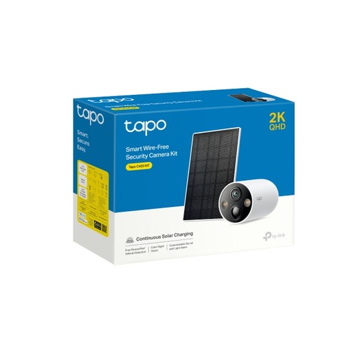 TP-Link Tapo C425, 2K FHD, solarna nadzorna kamera, set