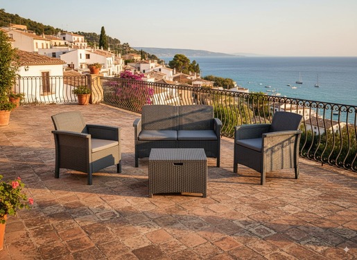 Garden Landia vrtna garnitura VENUS 2, Antracit