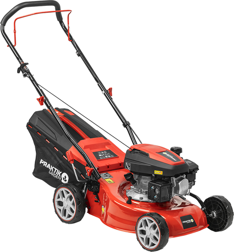 PRAKTIK motorna kosilica PG65427, 3.2 KS, 131 cm3, širina košnje 410 mm, košara za travu 45 L