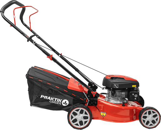 PRAKTIK motorna kosilica PG65427, 3.2 KS, 131 cm3, širina košnje 410 mm, košara za travu 45 L